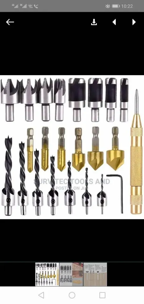 23 pc Wood Working DIY Set