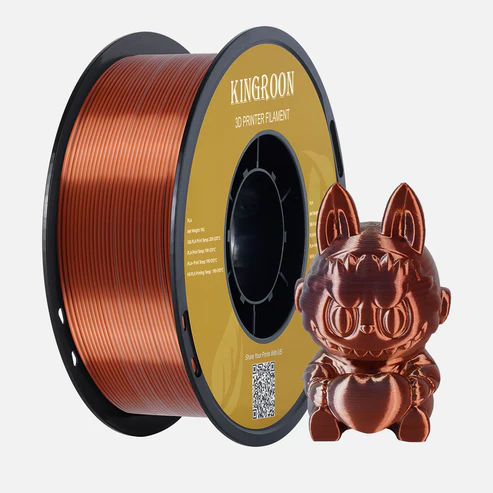 Silk Gold Silver Copper tri-color PLA
