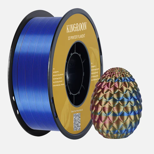 Silk Red Yellow Blue tri-color PLA